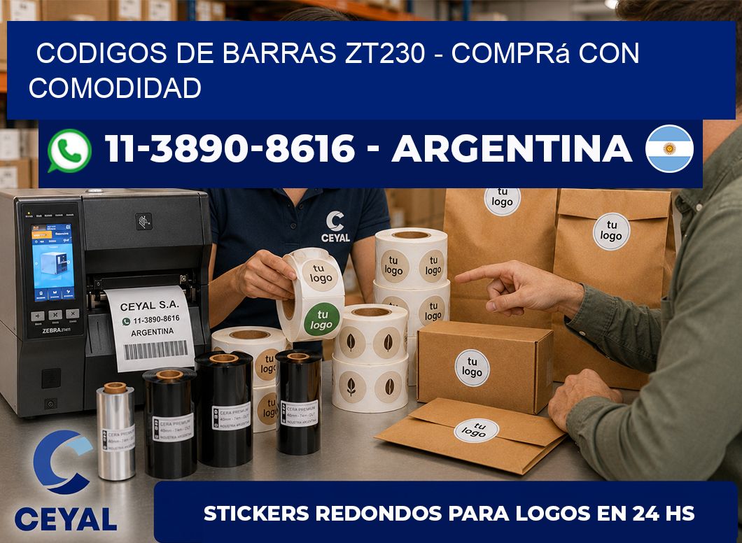 codigos de barras zt230 - Comprá con comodidad