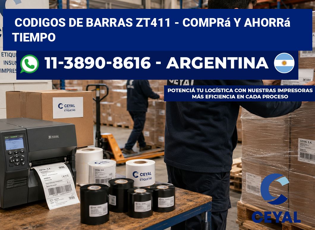 codigos de barras zt411 - Comprá y ahorrá tiempo