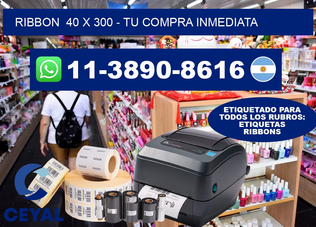 ribbon  40 x 300 - Tu compra inmediata