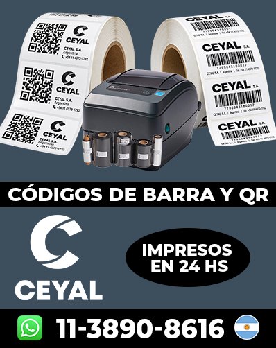Códigos barras en Papel – Comprá con envío inmediato